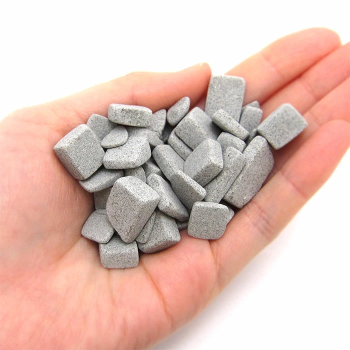 Japanese Stone Pebbles - ISAHAYA Stone - purification design interior bracelet made in japan
