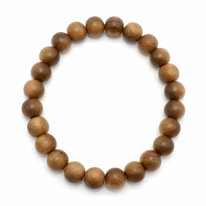 Jindai Kaede Maple 8mm - Japanese precious wood -  Bracelet natural stones Health tree stones