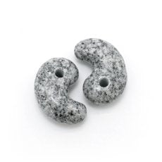 Kisan Stone comma shape Magatama 30mm, produced in Fukushima Prefecture, Amulet, Purification, Natural Stone, Power Stone, Japanese Famous Stone