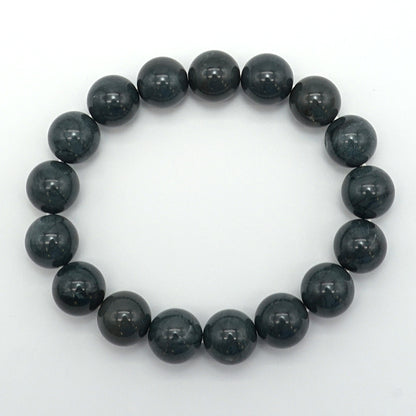 Japan Stones Birthstone: September Kamuikotan 12mm Green  bracelet natural stones Health wealth stones