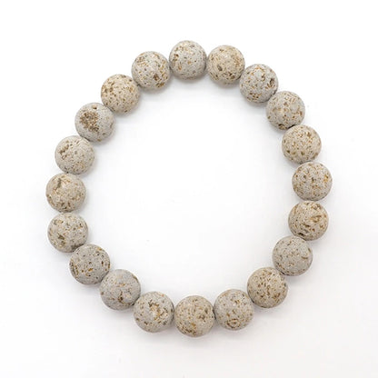 Japan Stones: Kugurizaka Stone 10mm A Rank bracelet natural stones Health wealth stones