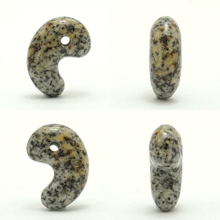 Japan Stones Birthstone: July KURAMA Stone 25mm magatama comma shape natural stones Health wealth stones