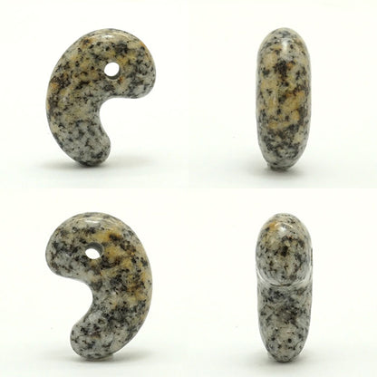 Japan Stones Birthstone: July KURAMA Stone 25mm magatama comma shape natural stones Health wealth stones