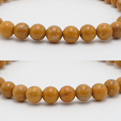 Japan Stones : SADO YUFUOGYOKU 6mm bracelet natural stones Health wealth stones