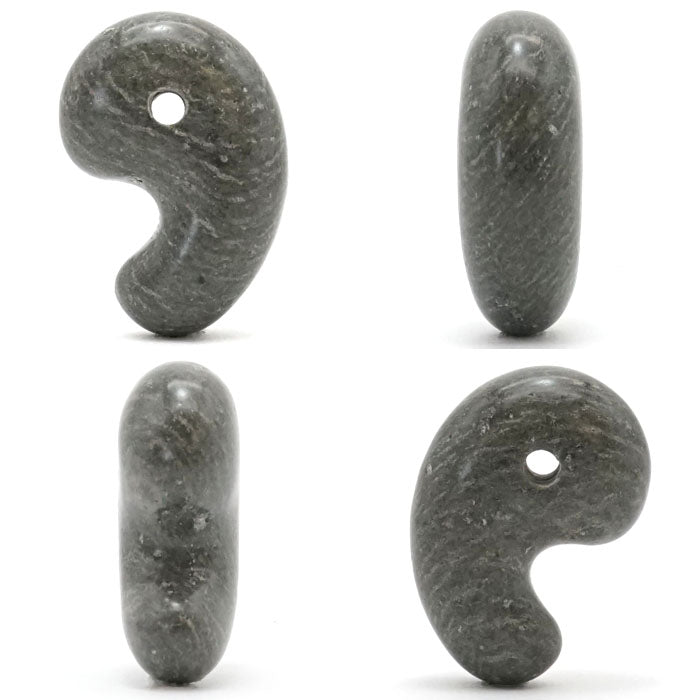 Japan Stones : Suwa Teppei andesite magatama natural stones Health wealth stones