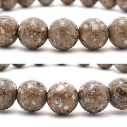 Japan Stones : Tamba Stone 8mm bracelet natural stones Health wealth stones
