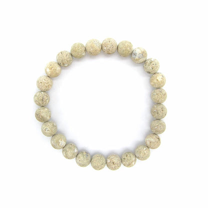 Japan Stones Birthstone: June Tatsunite™️ (Yellow) 8mm   bracelet natural stones Health wealth stones